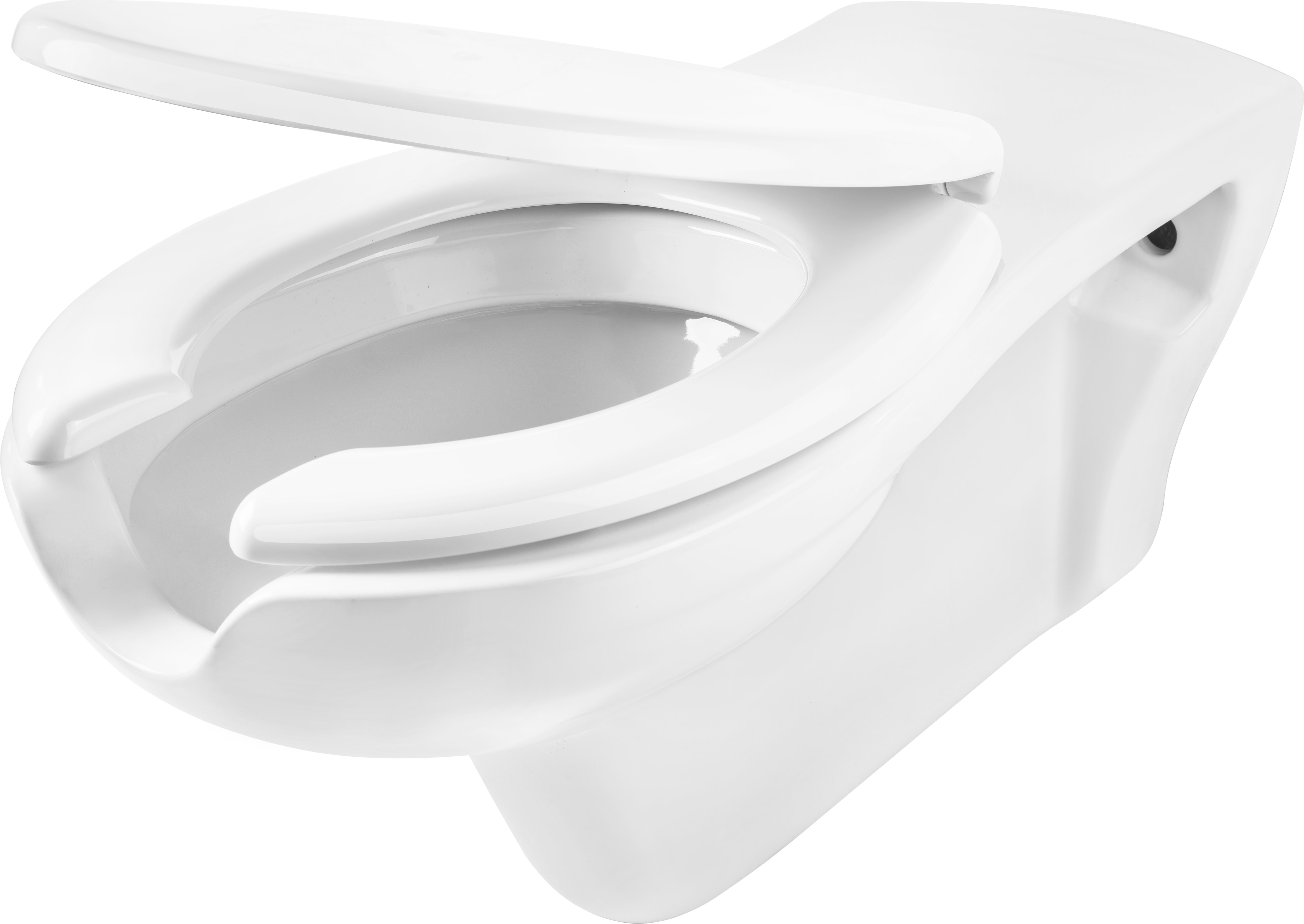 Darmowa Dostawa - Zestaw miska + deska wolnoopadająca wisząca bez kołnierza dla niepełnosprawnych biała Deante Vital CDVD6WPW