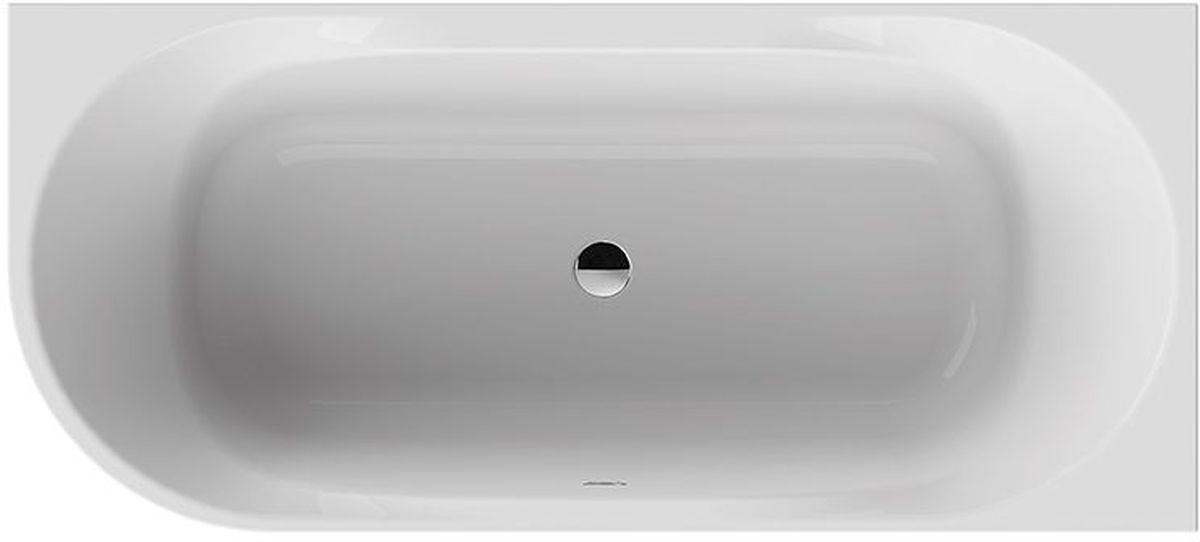 Darmowa Dostawa - Wanna narożna 180x80 cm owalna biała Sanplast Loft Line 632500125001000NP