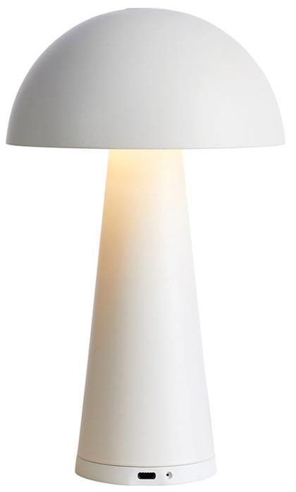 Darmowa Dostawa - Lampa stołowa 1x1.5 W biała Markslöjd Fungi 108656