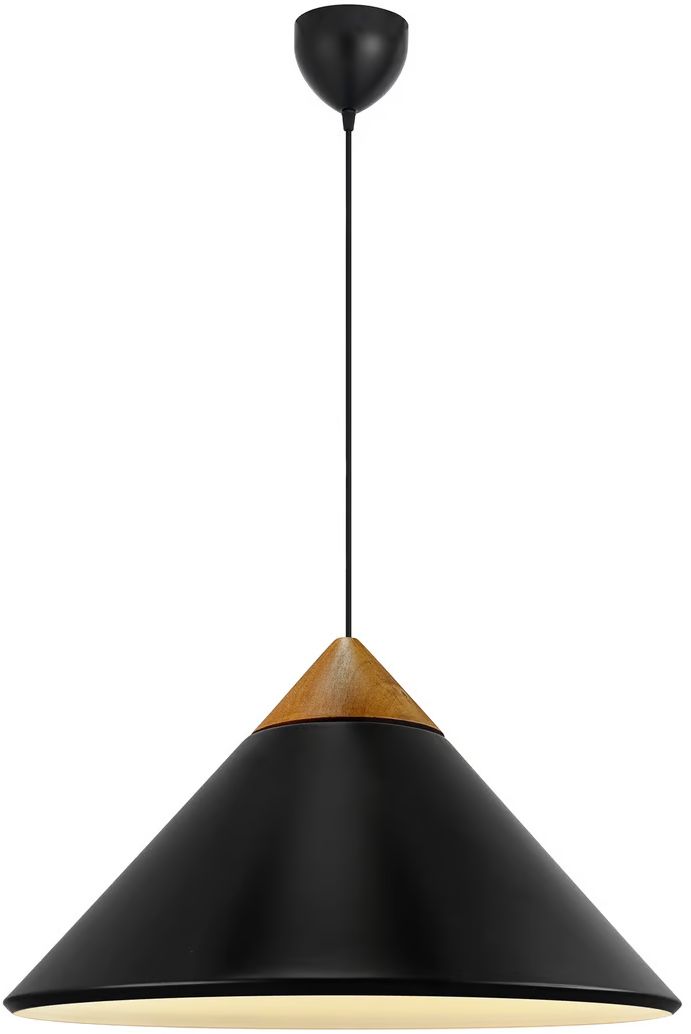 Darmowa Dostawa - Lampa wisząca 1x60 W czarna Nordlux Kinto 2520083003