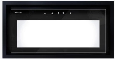 Darmowa Dostawa - Okap kuchenny 60 cm podszafkowy czarny Globalo Exclusive Salviro SALVIRO601BLACK