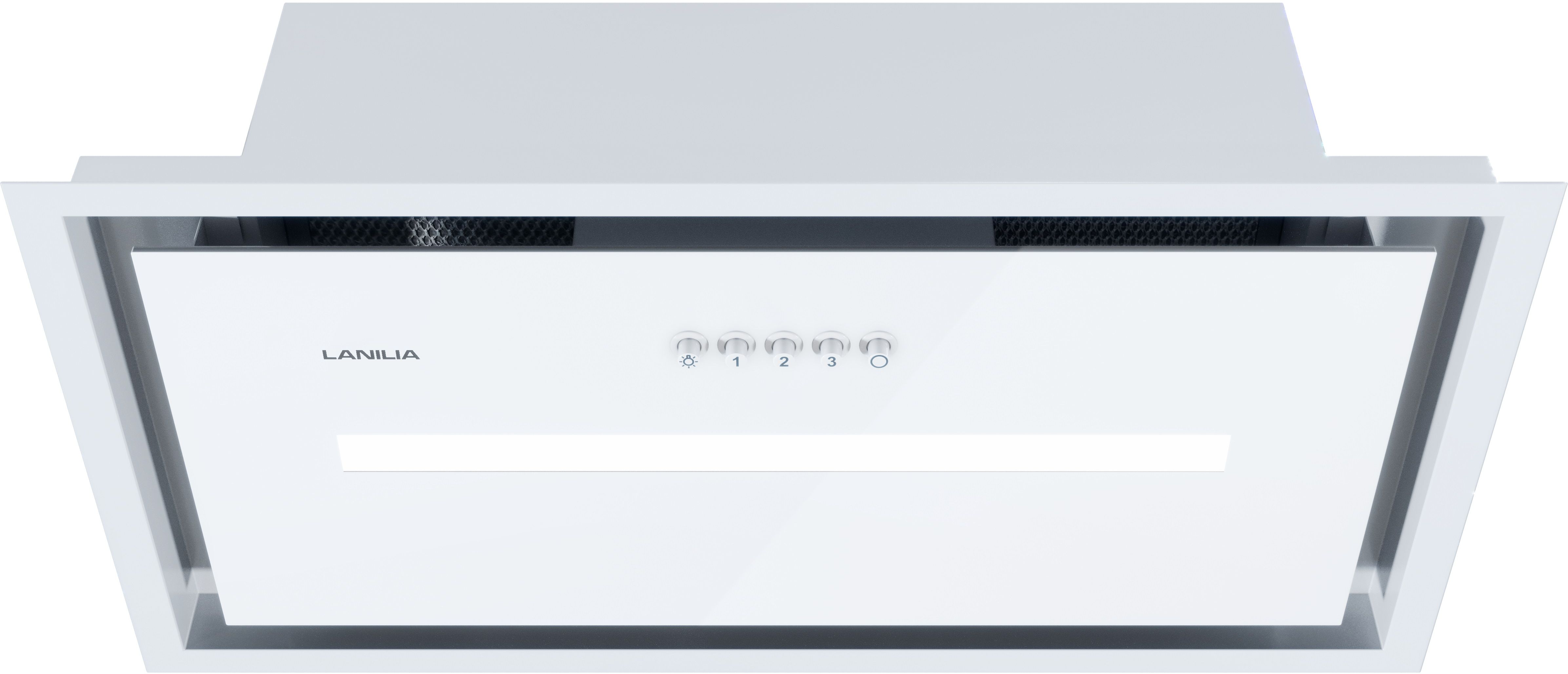 Darmowa Dostawa - Okap kuchenny 60 cm podszafkowy biały Lanilia Lamezo LAMEZO601WHITETZ11