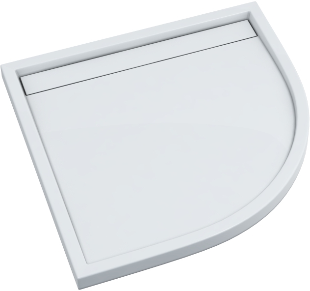 Darmowa Dostawa - Brodzik półokrągły 90x90 cm biały Schedline Estra 3SPE3O9090