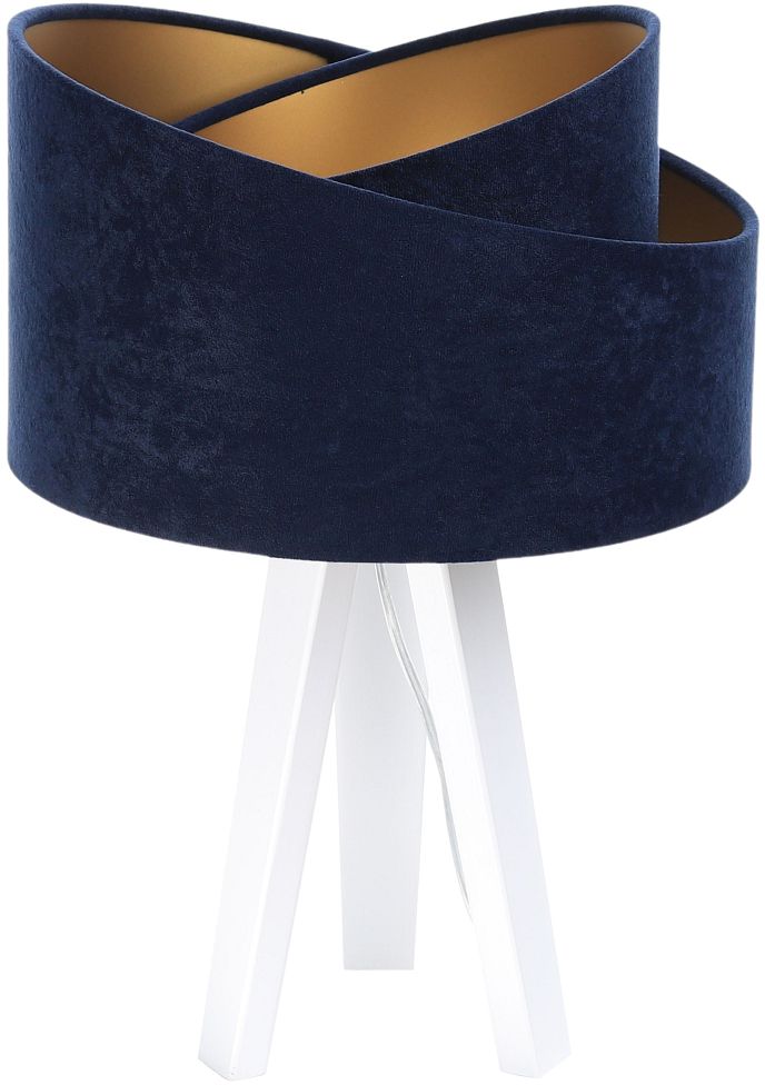Darmowa Dostawa - Lampa stołowa 1x60 W biała-złota-niebieska BPS Koncept Galaxy 060S044W