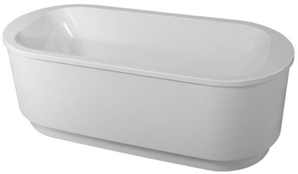 Darmowa Dostawa - Wanna wolnostojąca 180x80 cm owalna biały Sanplast Free Line 610040118001000