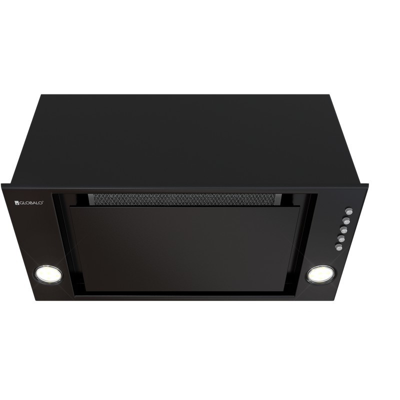 Darmowa Dostawa - Okap kuchenny 60 cm podszafkowy czarny Globalo Design Desolero DESOLERO603BLACK