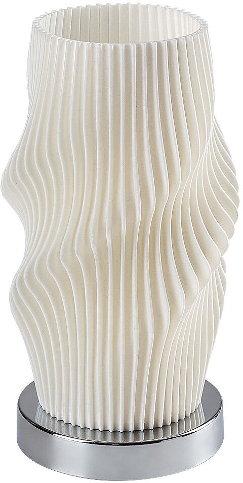 Darmowa Dostawa - Lampa stołowa 1x25 W biała-chrom Rabalux Tiana 74189