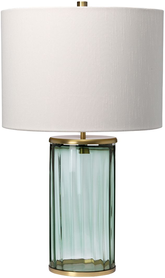 Darmowa Dostawa - Lampa stołowa 1x60 W biała-mosiądz Quintiesse Reno QNRENOGREENAB