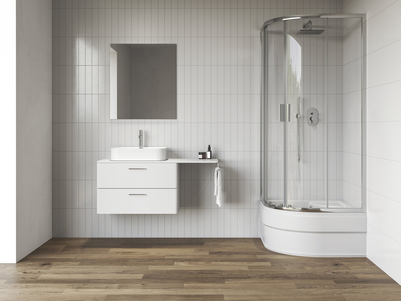 Darmowa Dostawa - Kabina prysznicowa 90x90 cm półokrągła aluminium połysk/szkło przezroczyste Ravak Blix II 3BM70C40Z1