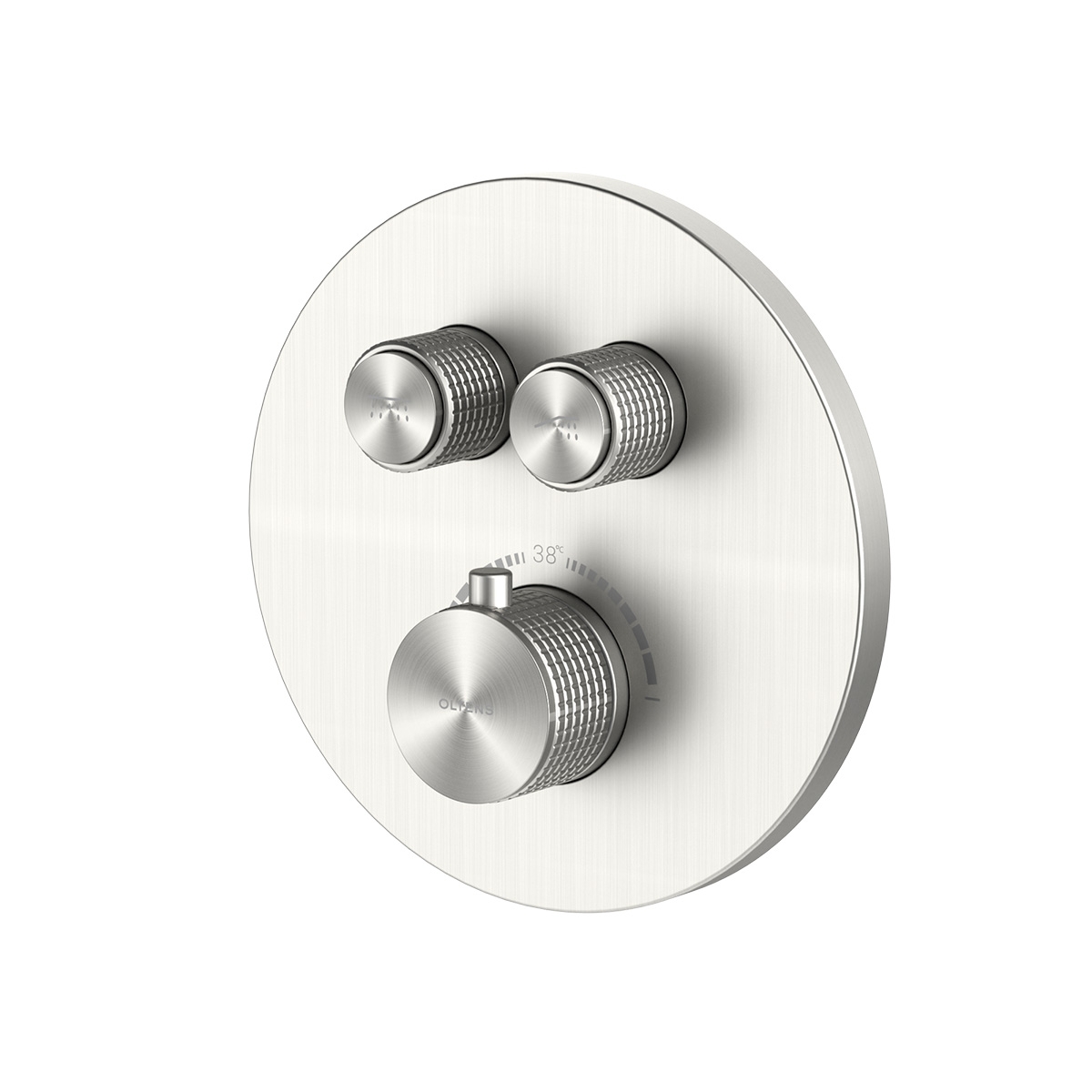 Darmowa Dostawa - Bateria wannowo-prysznicowa podtynkowa z termostatem nikiel Oltens Onega 34601910