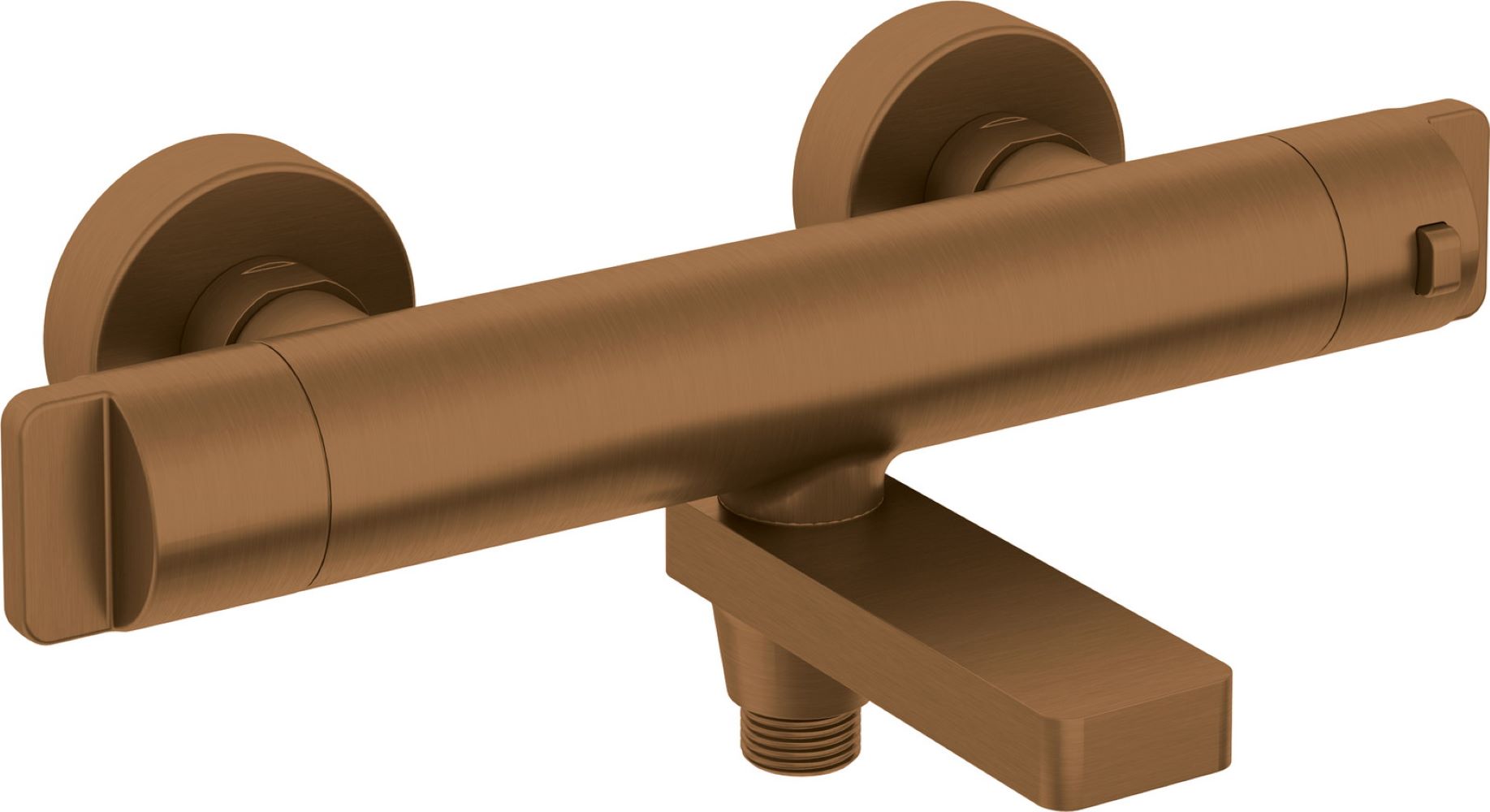 Darmowa Dostawa - Bateria wannowo-prysznicowa ścienna z termostatem Deante Therm BCHC1BT