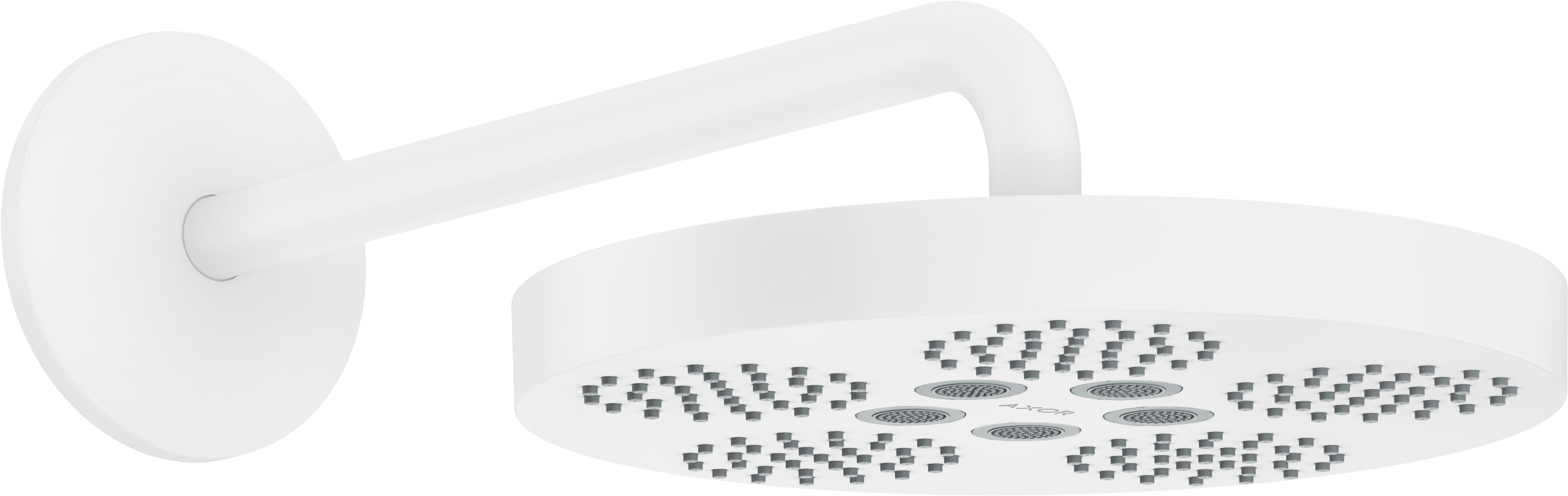 Darmowa Dostawa - Deszczownica z ramieniem 28.2x28.2 cm okrągła biały Axor One 48491700
