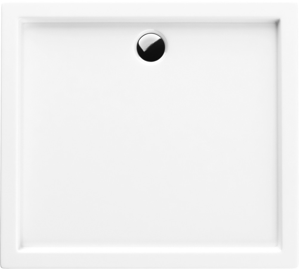 Darmowa Dostawa - Brodzik prostokątny 100x80 cm biały Schedpol Caspar 3266