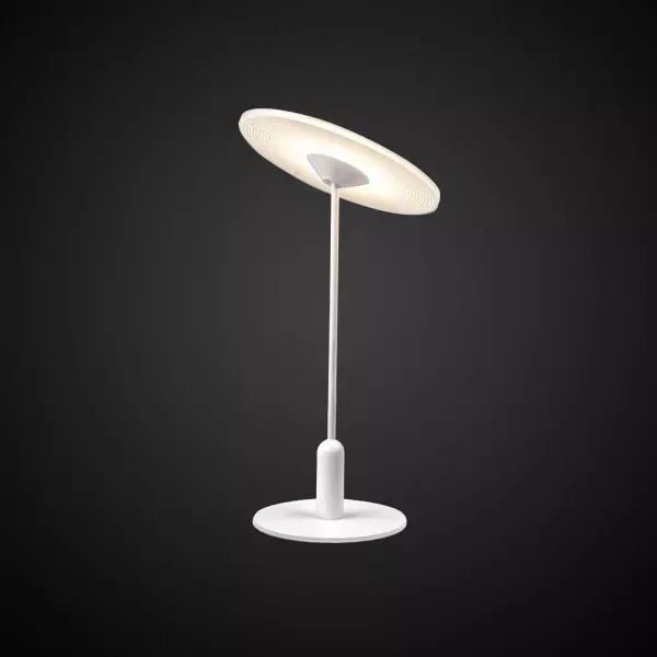 Darmowa Dostawa - Lampa stołowa 1x12 W biała Altavola Design Vinyl LA080T