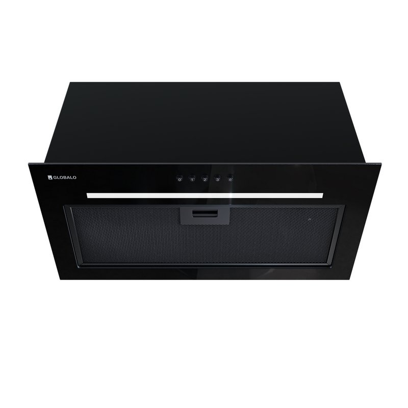 Darmowa Dostawa - Okap kuchenny 60 cm podszafkowy czarny Globalo Design Latapio LATAPIO601BLACK