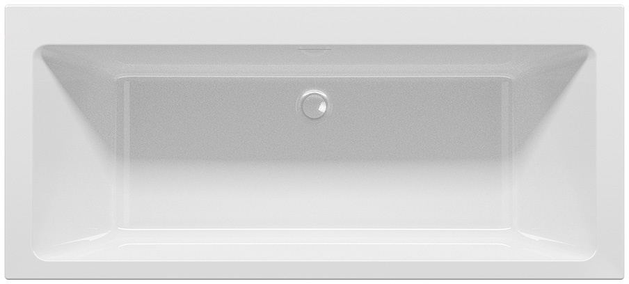 Darmowa Dostawa - Wanna prostokątna 180x80 cm biała Riho Rethink Cubic Wall B160001005