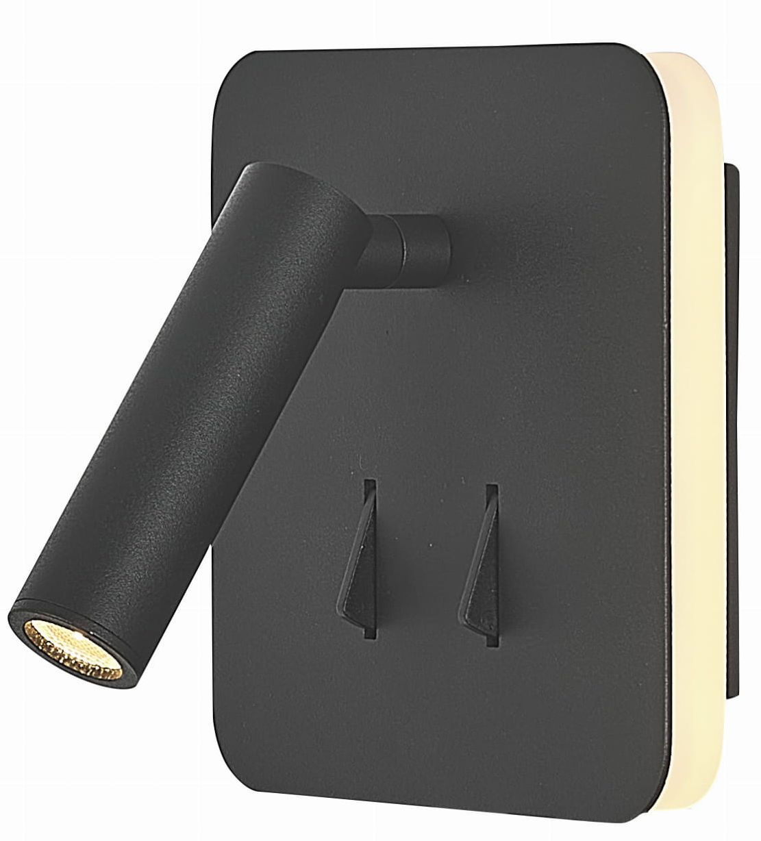 Darmowa Dostawa - Kinkiet 1x6 W czarny Mantra Cayman 7826