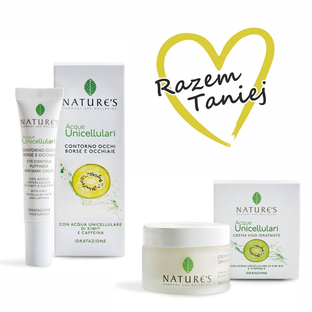 Zestaw do Twarzy Nawilżający (krem + krem pod oczy)