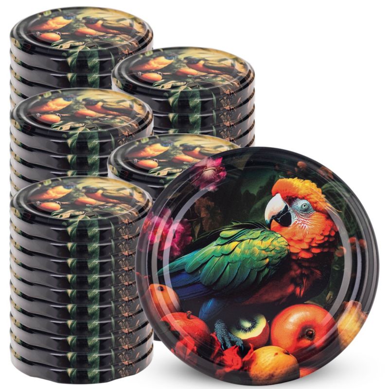 Zakrętki KADAX Do Słoików Fi 82 Nakrętki Na Słoiki Wieczka Przetwory 50szt.