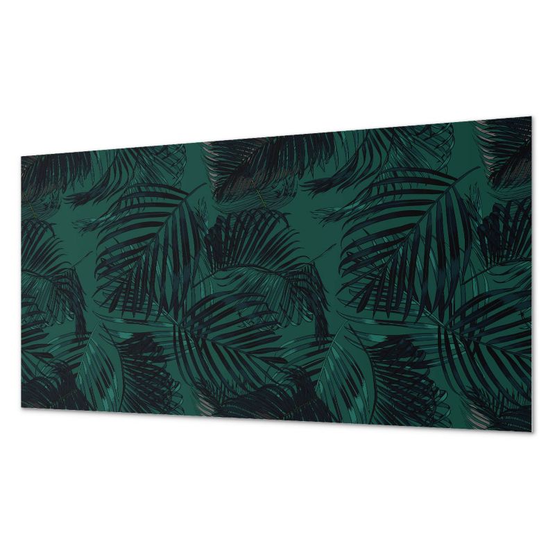 Płytki Winylowe ArtPrintCave 40x20 cm Liście palmowe na tle 10 szt.