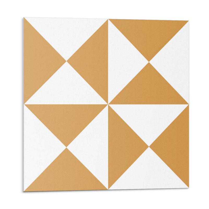 Kafelki samoprzylepne Wallfluent 30x30 cm Motyw trójkątnej geometrii 9 szt.
