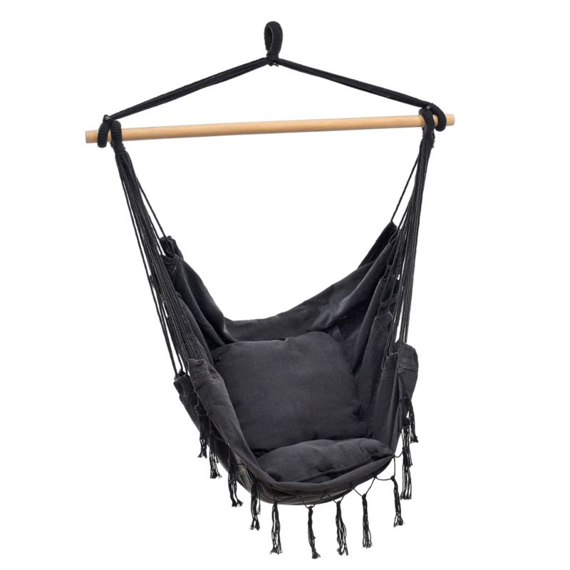 Fotel wiszący JUMI ogrodowy huśtawka kokon krzesło brazylijskie hamak 1 szt.