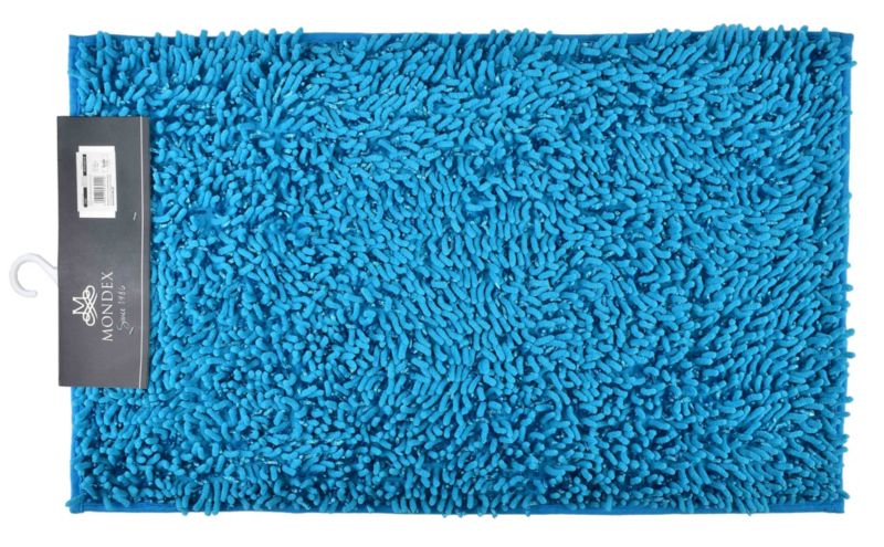 Dywanik łazienkowy MONDEX ZAC Matowy 50x80 cm turkusowy 1 szt.