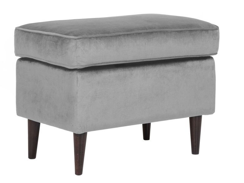 Pufa Signal RON VELVET szara 1 szt