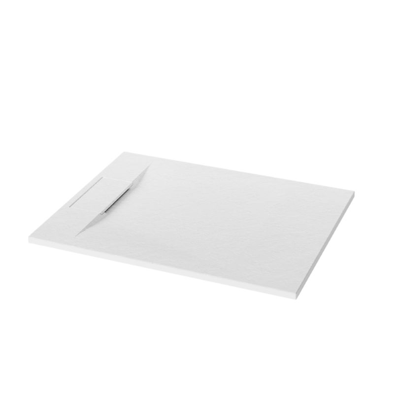 Brodzik prysznicowy Invena Alvero prostokątny 80x100 cm biały 1 szt.