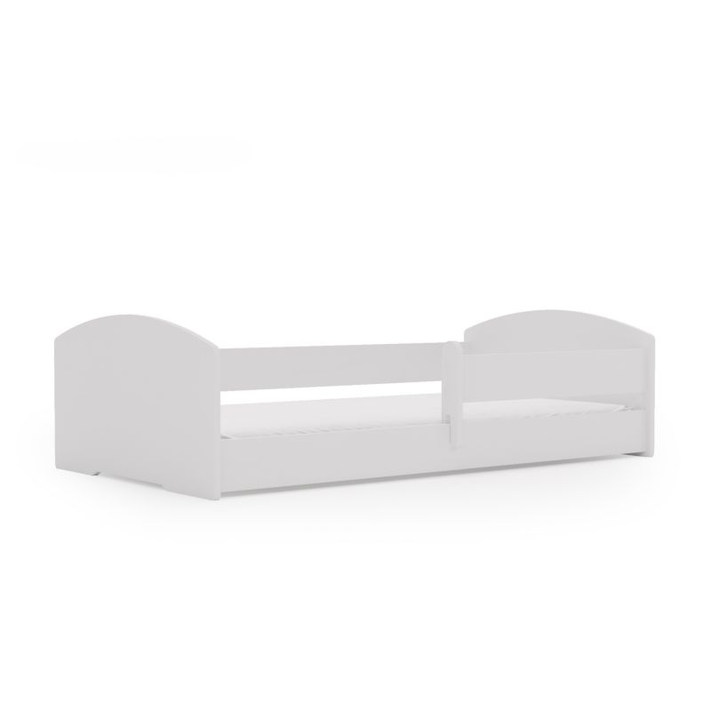 Łóżko dziecięce KOBI Montessori LEO 160x80 niskie łóżko z materacem i barierką 1szt.