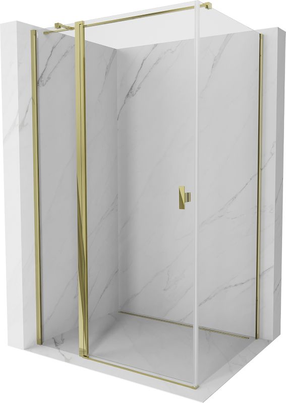 Kabina prysznicowa Mexen Mist T złota 80 x 110 cm 1 szt.