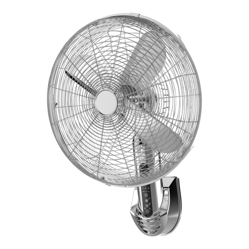 Wentylator ścienny 40 cm chrom