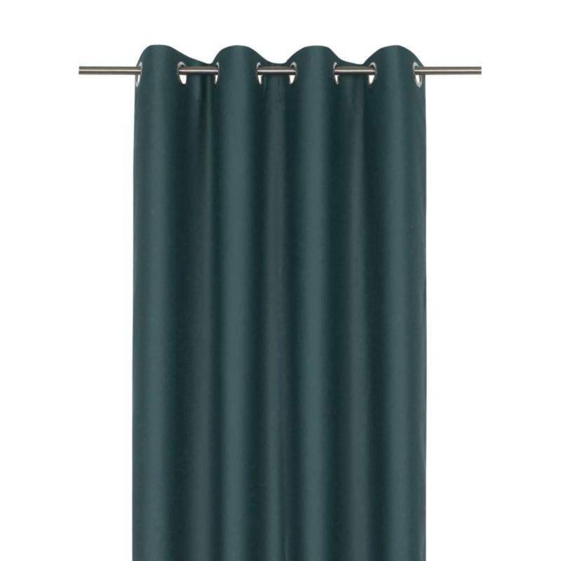 Zasłona GoodHome zaciemniająca Vestris 140 x 260 cm butelkowa zieleń