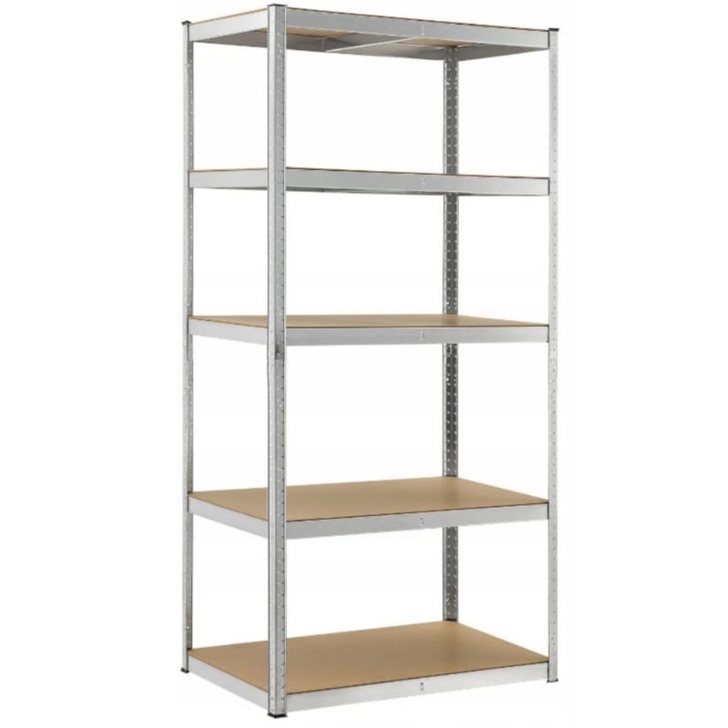 Regał metalowy magazynowy 5 półek FUNFIT HOME&OFFICE do piwnicy garażu 205x120x45cm 1000kg 1 szt.