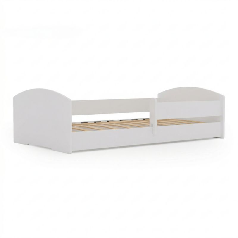 Łóżko dziecięce KOBI Montessori LEO 140x70 niskie łóżko z barierką 1 szt.