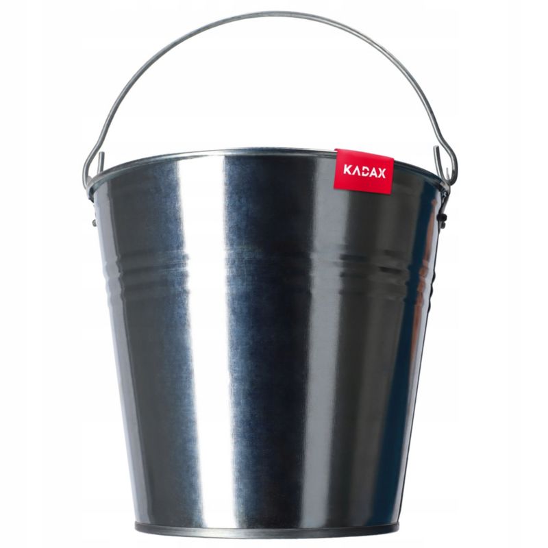 Wiadro KADAX Ocynkowane Ogrodowe metalowe Wiaderko 10 L 1szt.