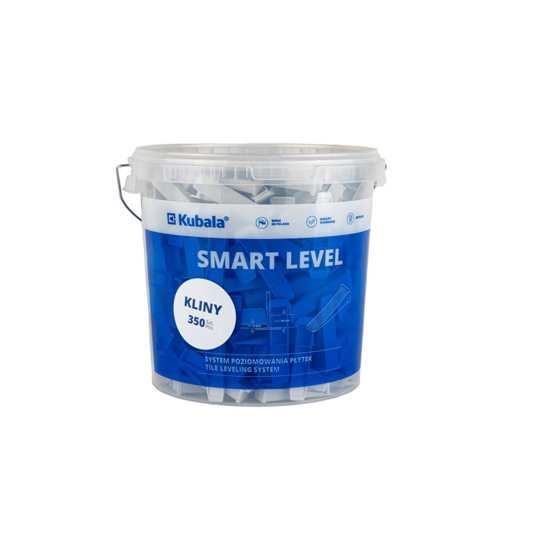 Kliny Kubala Smart Level 350 sztuk + wiadro 20l