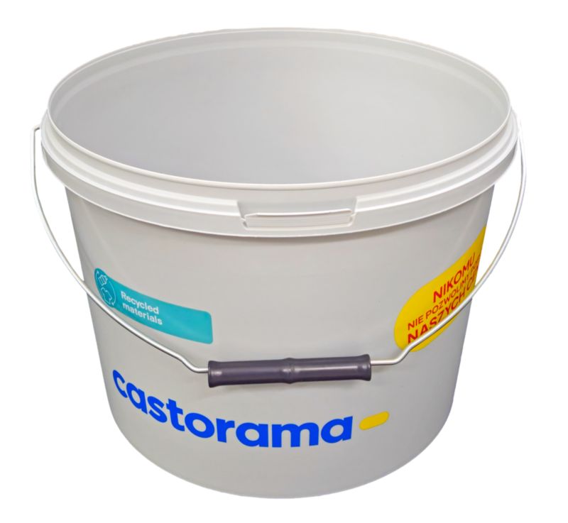 Wiadro Casto Eko szare 10 l