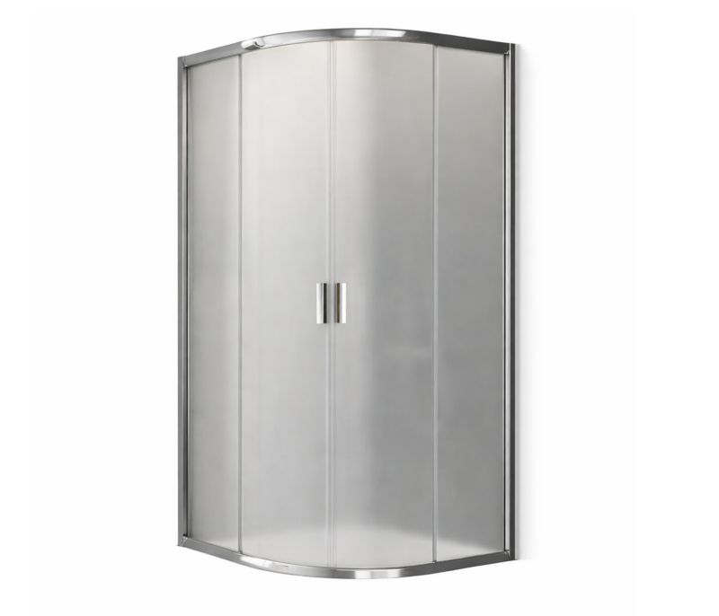 Półokrągła kabina prysznicowa Ravak Blix BLCP4 90x90 szkło grape chrom 1 szt