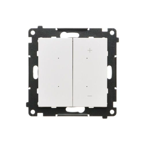 Ściemniacz do LED ściemnialnych klawiszowy Simon 55 biały mat TESL1.01/111 1szt