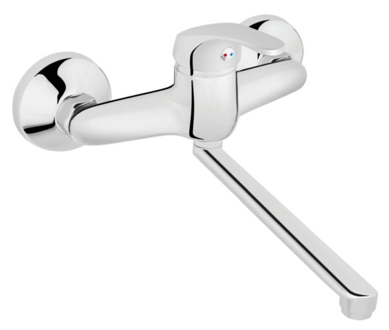 Bateria Ferro BASIC zlewozmywakowa ścienna chrom 1 szt.