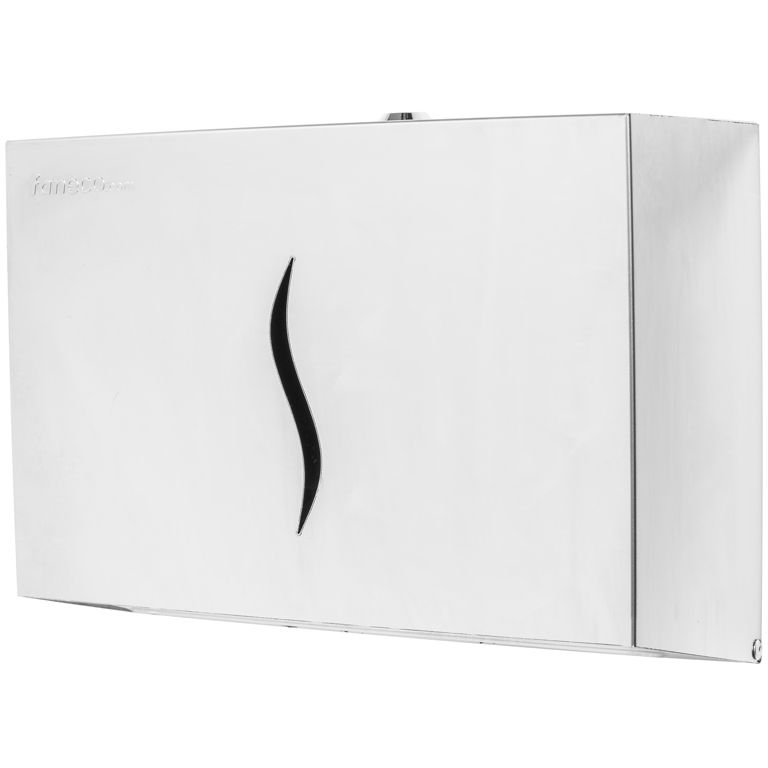 Podajnik ręczników papierowych ZZ FanEco DUO S stal polerowana 1szt