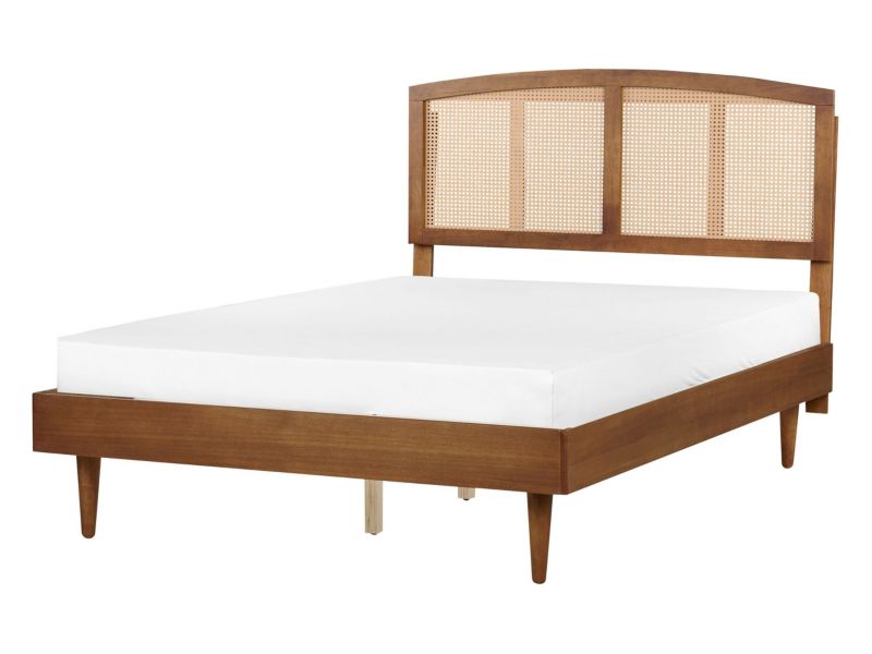 Łóżko Varzy 140 x 200 cm Jasne drewno 1 szt.