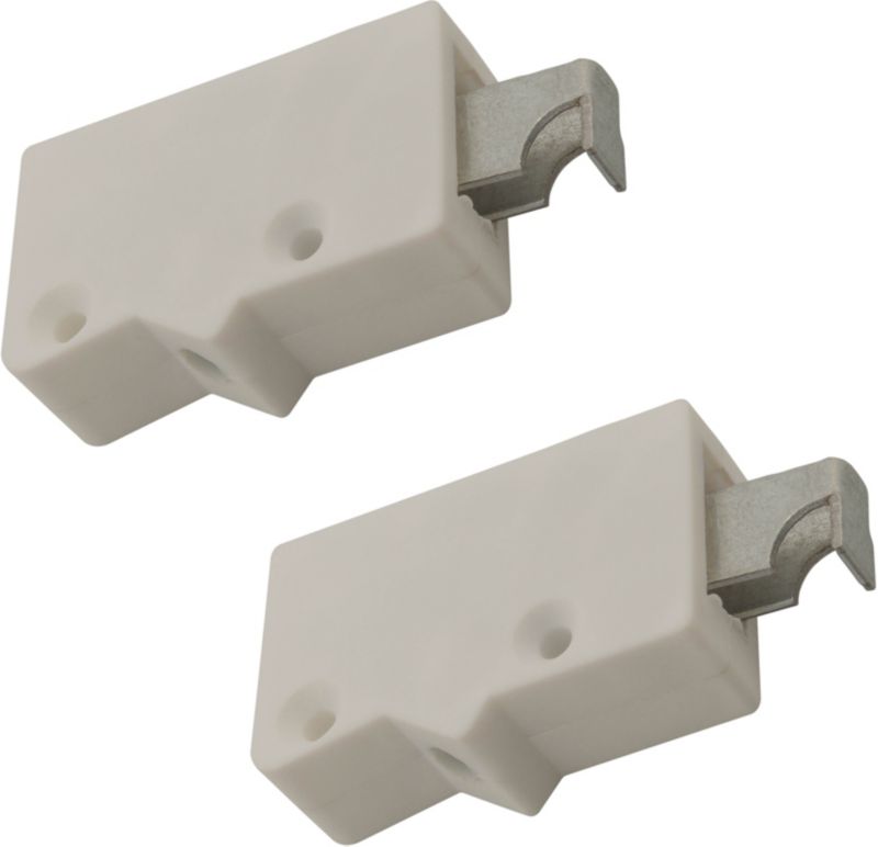 Zawieszka do szafek uniwersalna 2 szt. biała