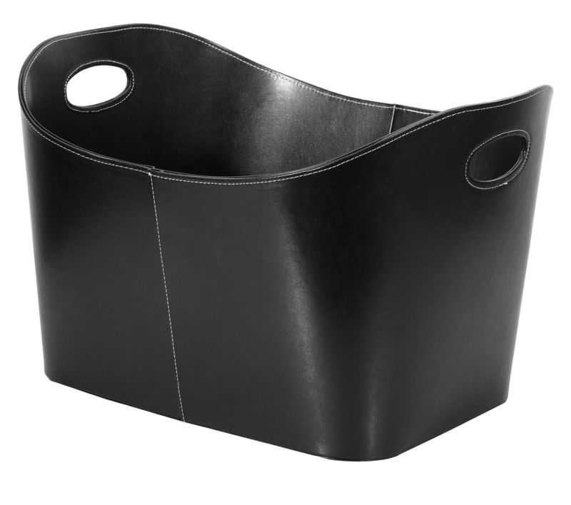 Kosz na brykiet Blyss imitacja skóry