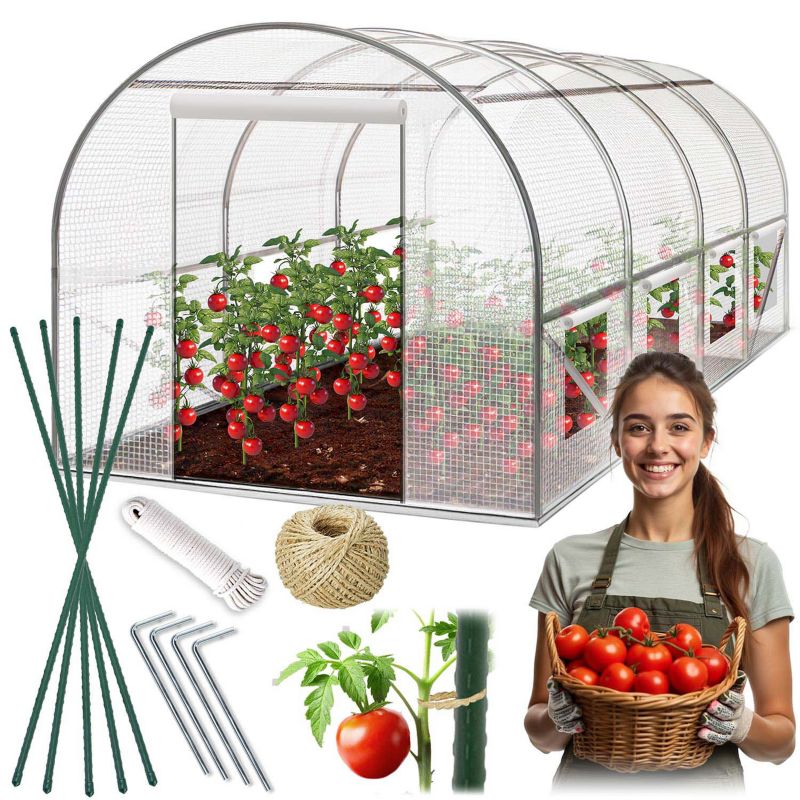 Tunel foliowy Plonos ogrodowy foliak 2x4,5m 9m2 1 szt.