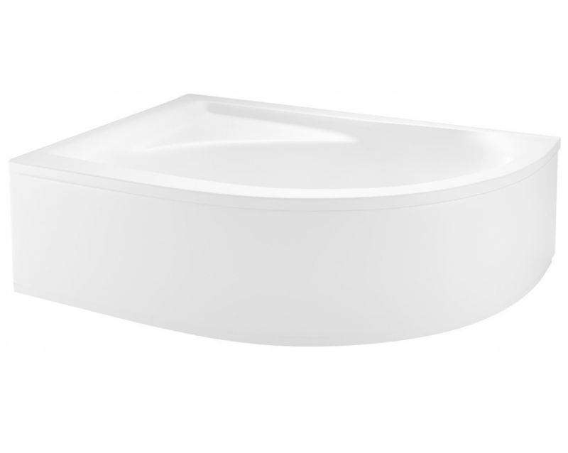 Wanna narożna asymetryczna lewa 170 x 110 cm z obudową i syfonem akrylowa Laminart 1 szt.