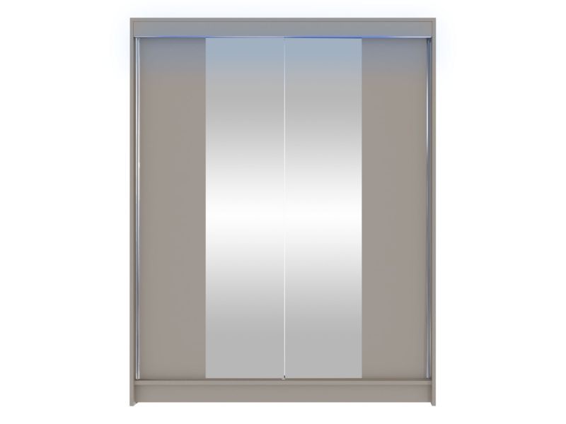 Szafa MIRJAN 24 z drzwiami przesuwnymi Camino II z oświetleniem RGB kaszmir 1 szt.