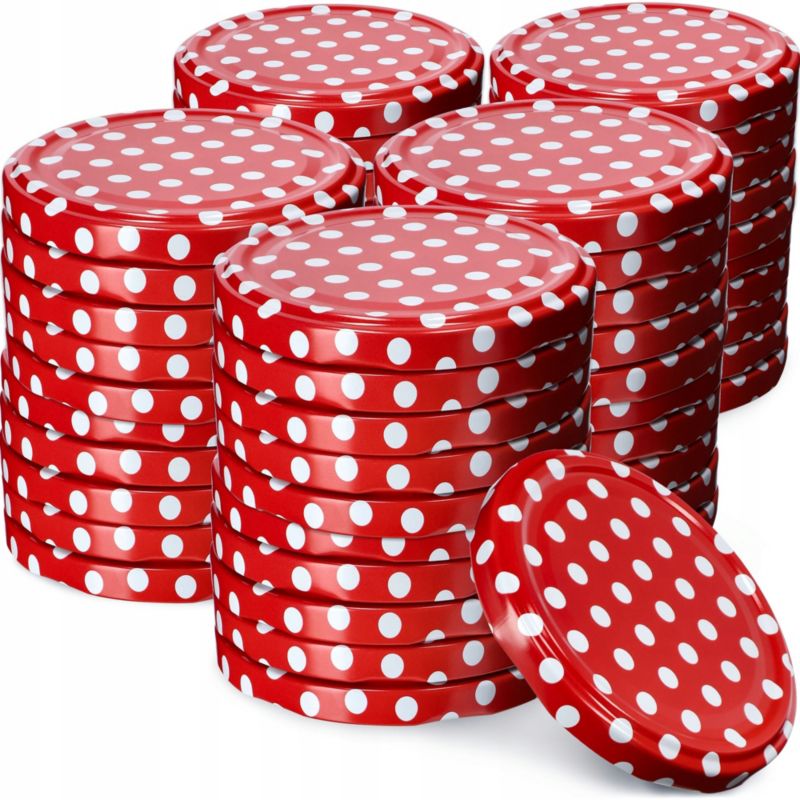 Zakrętki KADAX Do Słoików Fi 82 Nakrętki Na Słoiki Wieczka Przetwory 50szt