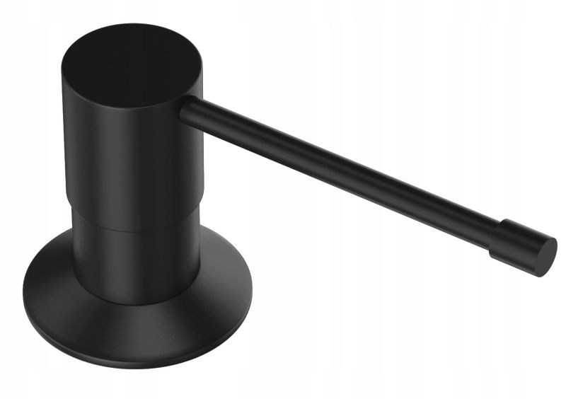 Dozownik Do Płynu Mydła Granitan Lux Czarny 1 szt.